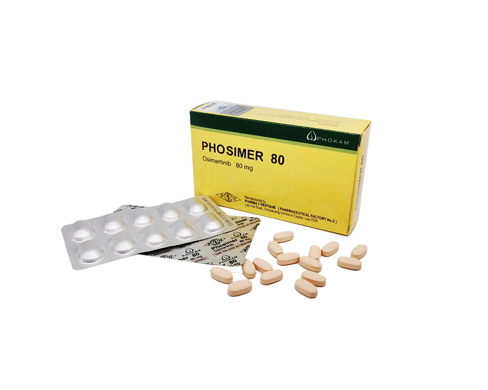 奥希替尼 Osimertinib 80mg*30片 老挝第二制药厂 说明书